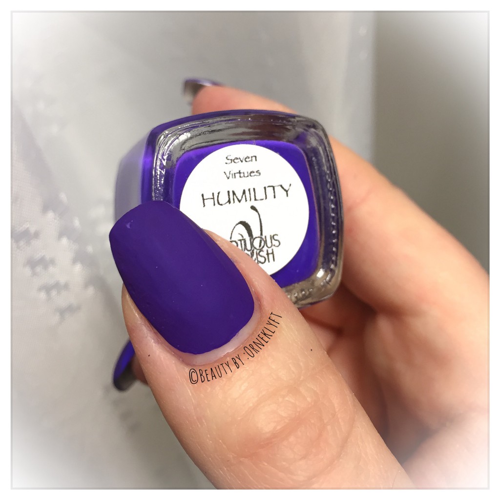 Swatch og Humility nailpolish